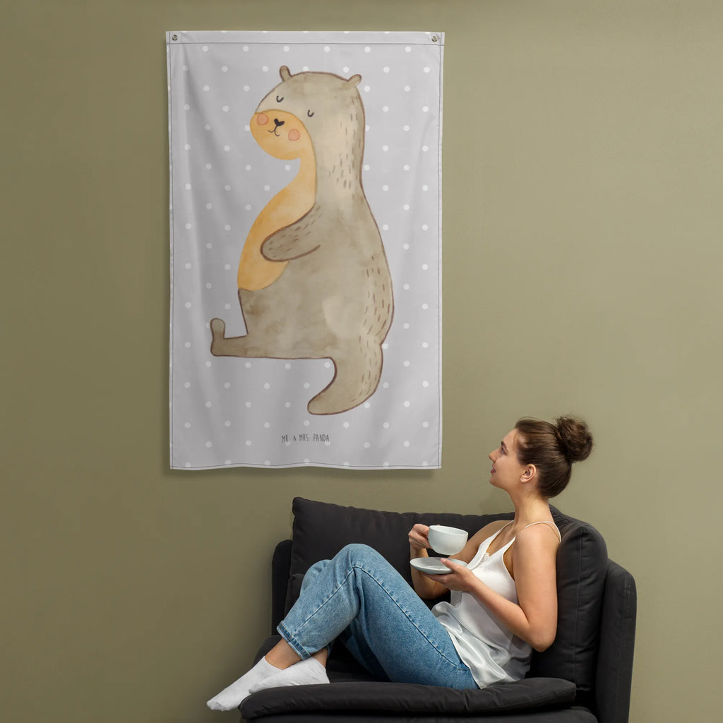 Tapestry otter Belly Wandtuch, Wand Deko, Wandbild, Tapisserie, Kinderzimmer Deko, Wandbehang, Dekoration, Wanddeko, Tapestry, Textil-Kunst, Kinderzimmer Wanddeko, Boho, Kinderzimmer, Wandteppich, Schmuck-Wandbehang, Kinderzimmer Wand, Otter, Fischotter, Seeotter, Otter Seeotter See Otter