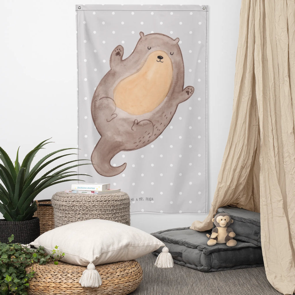 Tapestry otter Embrace Kinderzimmer Wanddeko, Wandbehang, Kinderzimmer, Wandteppich, Wand Deko, Tapestry, Textil-Kunst, Tapisserie, Schmuck-Wandbehang, Wandtuch, Boho, Wandbild, Dekoration, Kinderzimmer Wand, Kinderzimmer Deko, Wanddeko, Otter, Fischotter, Seeotter, Otter Seeotter See Otter