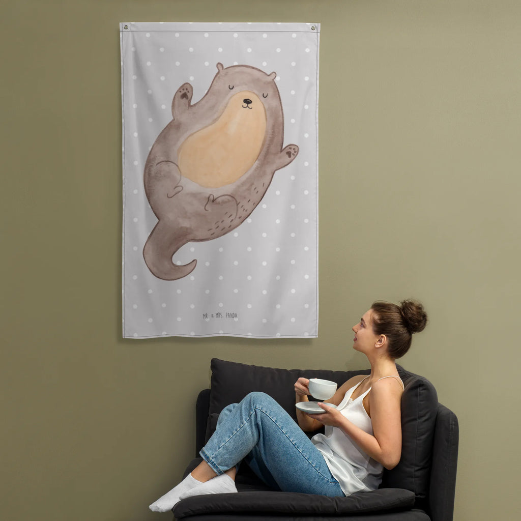 Tapestry otter Embrace Kinderzimmer Wanddeko, Wandbehang, Kinderzimmer, Wandteppich, Wand Deko, Tapestry, Textil-Kunst, Tapisserie, Schmuck-Wandbehang, Wandtuch, Boho, Wandbild, Dekoration, Kinderzimmer Wand, Kinderzimmer Deko, Wanddeko, Otter, Fischotter, Seeotter, Otter Seeotter See Otter