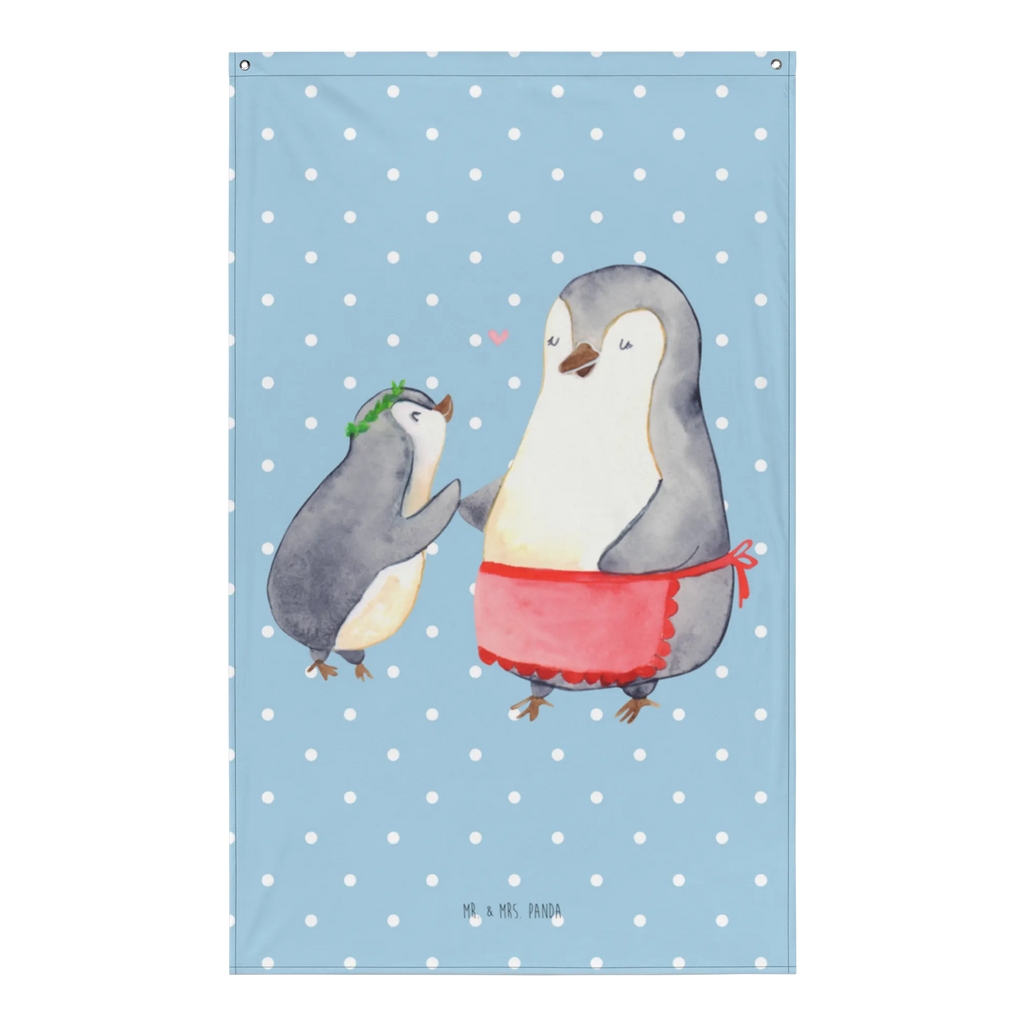 Wandteppich Pinguin mit Kind Kinderzimmer Wand, Kinderzimmer Deko, Textil-Kunst, Wandteppich, Wandbehang, Schmuck-Wandbehang, Kinderzimmer Wanddeko, Wandtuch, Boho, Tapestry, Tapisserie, Wandbild, Wand Deko, Oma, Opa, Muttertag, Familie, Schwester, Bruder, Vatertag, Mama, Papa, Mutter, Geschenk, Geburststag, Mutti, Mami