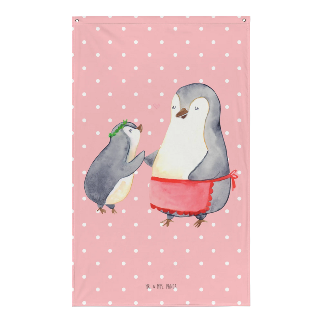 Wandteppich Pinguin mit Kind Kinderzimmer Wand, Kinderzimmer Deko, Textil-Kunst, Wandteppich, Wandbehang, Schmuck-Wandbehang, Kinderzimmer Wanddeko, Wandtuch, Boho, Tapestry, Tapisserie, Wandbild, Wand Deko, Oma, Opa, Muttertag, Familie, Schwester, Bruder, Vatertag, Mama, Papa, Mutter, Geschenk, Geburststag, Mutti, Mami