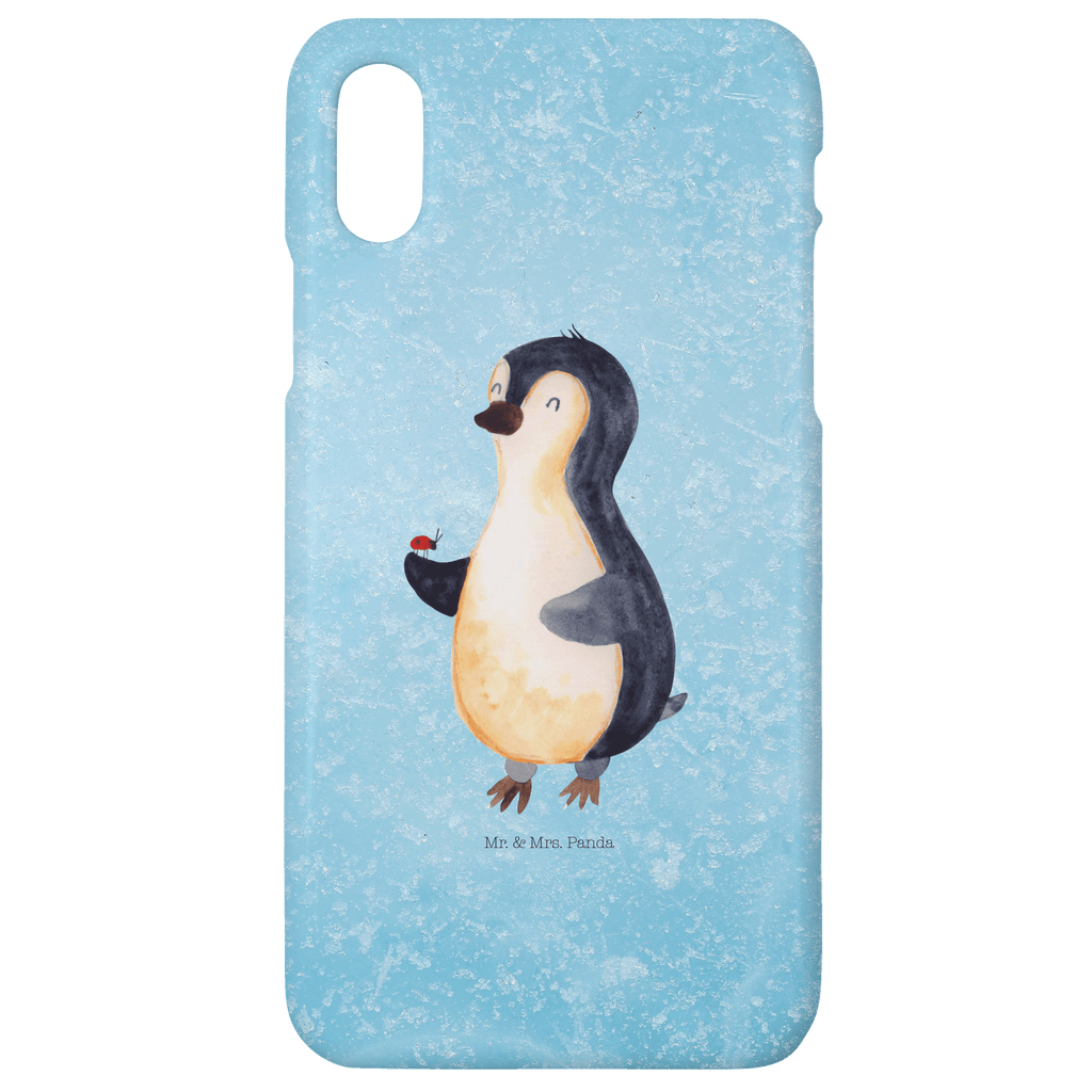 Handyhülle Pinguin Marienkäfer Iphone XR Handyhülle, Iphone XR, Handyhülle, Premium Kunststoff, Pinguin, Pinguine, Marienkäfer, Liebe, Wunder, Glück, Freude, Lebensfreude