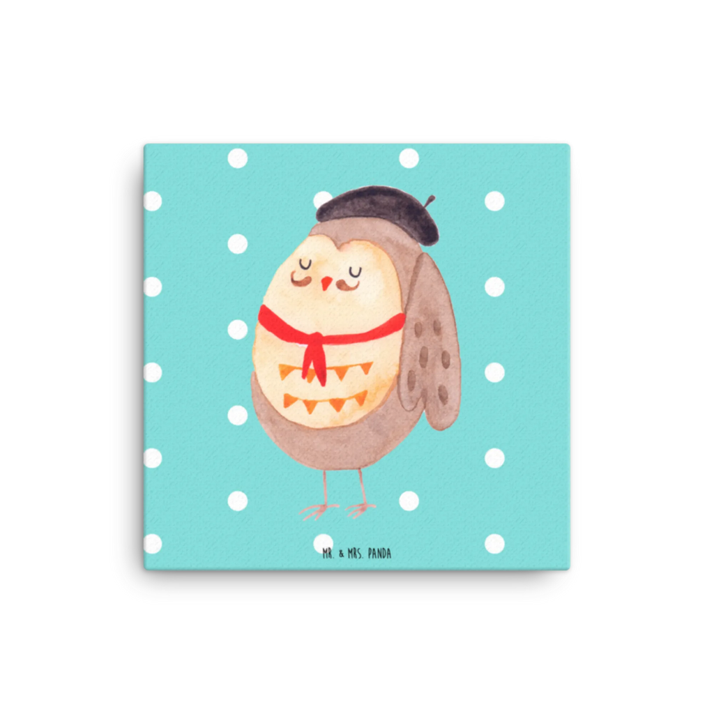 Canvas picture Owl France Kunstdruck, Leinwand, Eule, Hibou, Frankreich, Owl, Eulen, Spruch schön, La Vie Est Belle, Spruch Französisch, Das Leben Ist schön, Eule Deko