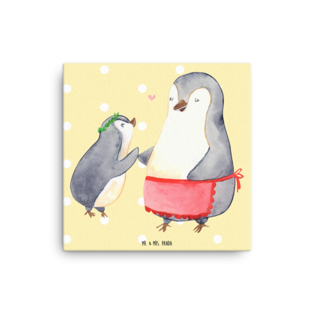 Canvas picture Penguin with child Kunstdruck, Leinwand, Vatertag, Schwester, Muttertag, Bruder, Papa, Mama, Oma, Opa, Familie, Mutti, Mutter, Mami, Geburststag, Geschenk