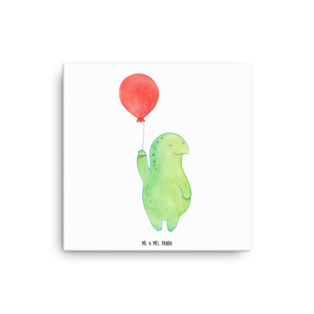 Canvas picture tortoise balloon Kunstdruck, Leinwand, Schildkröte, Mutausbruch, Schildkröten, Motivation, Motivationsspruch