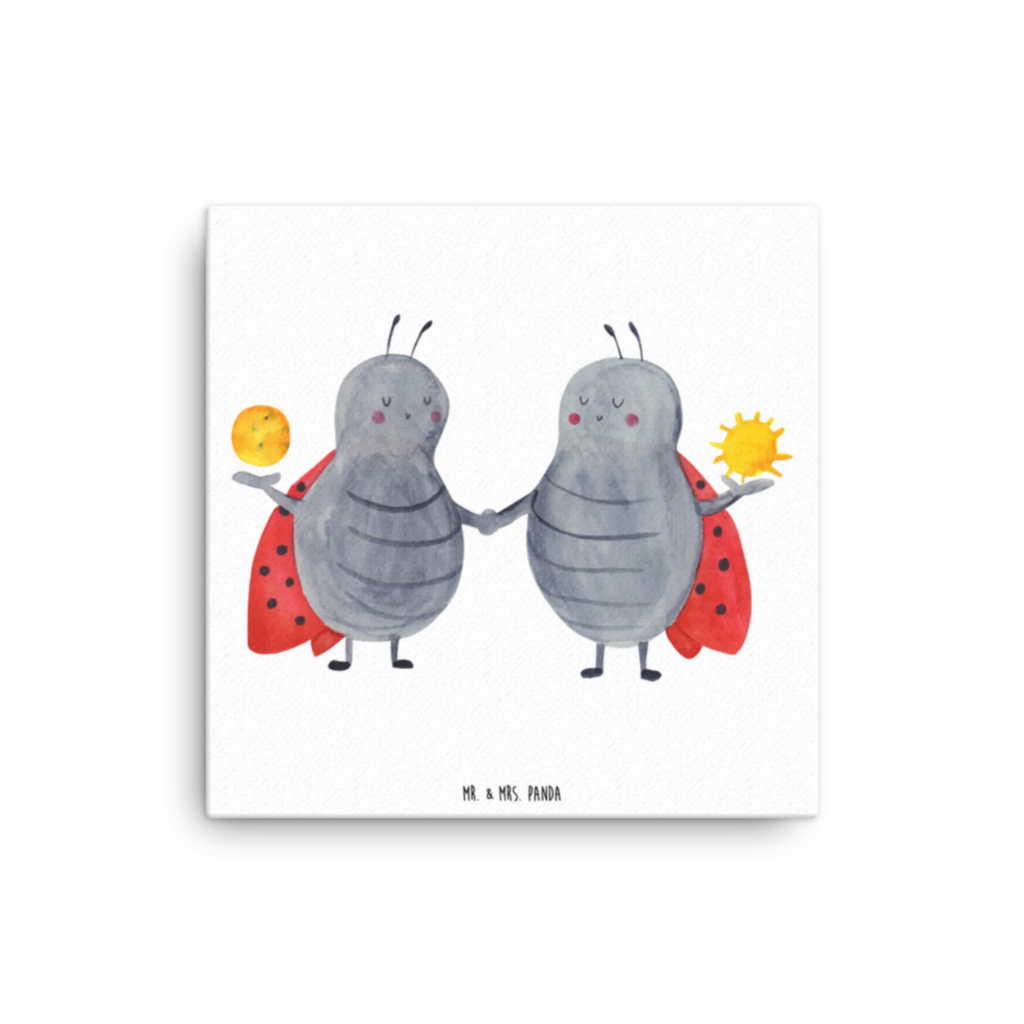 Canvas picture Star sign twin Leinwand, Kunstdruck, Sternzeichen, Tierkreiszeichen, Horoskop, Astrologie, Aszendent, Geschenk Mai, Zwilling Geschenk, Marienkäfer, Zwilling Sternzeichen, Geburtstag Mai, Zwillingsbruder, Zwillinge, Glückskäfer, Geschenk Juni, Zwillingsschwester