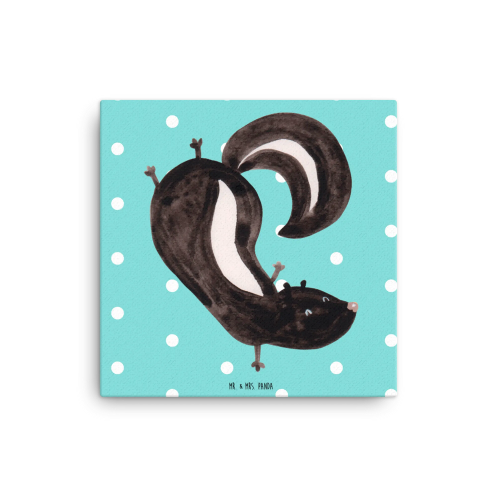 Canvas picture skunk handstand Leinwand, Kunstdruck, Stinktier, Skunk, Kind, Raubtier, Stinker, Spielplatz, Wildtier, Verpielt, Stinki