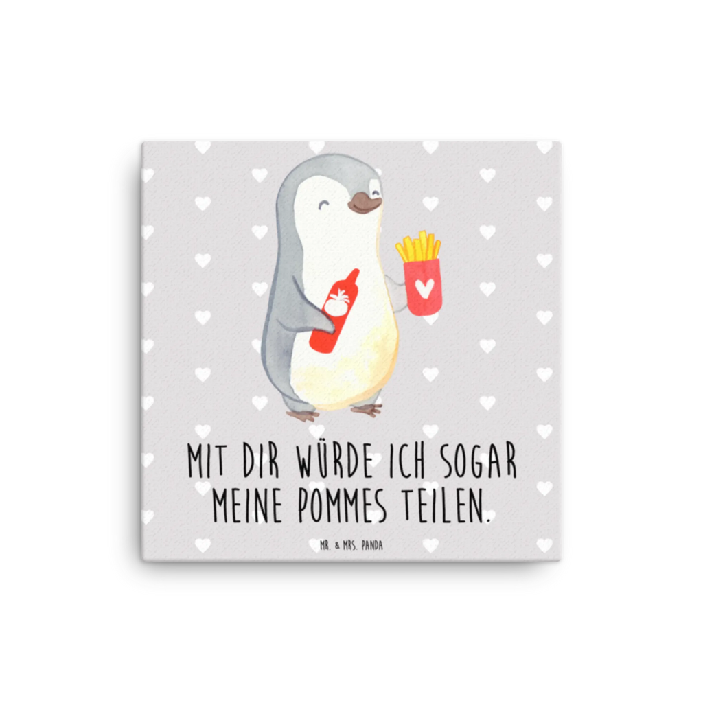 Canvas picture penguin French fries Kunstdruck, Leinwand, Verlobung, Partner, Ehemann, Ehefrau, Liebe, Heiraten, Liebesgeschenk, Heiratsantrag, Hocheitstag, Freundin, Jahrestag, Freund, Hochzeitstag, für Männer, Geschenk für Frauen, Geschenk für Partner, Geschenk für Freundin, für Ehemann, Valentinstag, Liebesbeweis, Mitbringsel