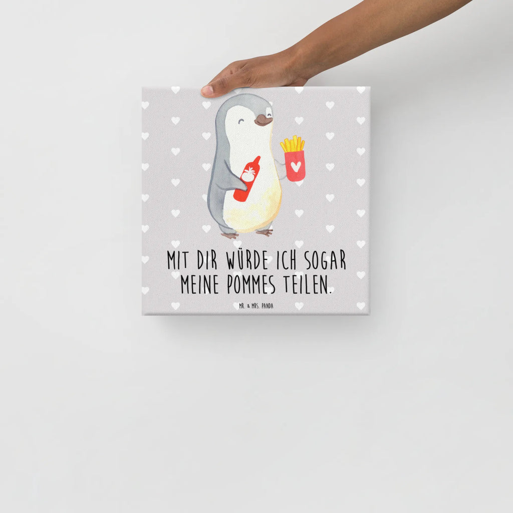 Canvas picture penguin French fries Kunstdruck, Leinwand, Verlobung, Partner, Ehemann, Ehefrau, Liebe, Heiraten, Liebesgeschenk, Heiratsantrag, Hocheitstag, Freundin, Jahrestag, Freund, Hochzeitstag, für Männer, Geschenk für Frauen, Geschenk für Partner, Geschenk für Freundin, für Ehemann, Valentinstag, Liebesbeweis, Mitbringsel