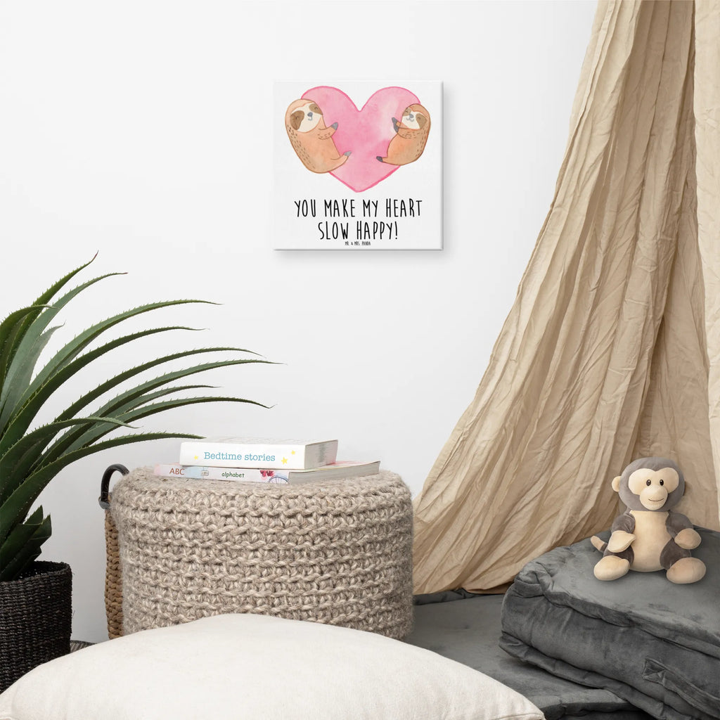 Canvas picture sloths Heart Kunstdruck, Leinwand, Verlobung, Partner, Ehemann, Ehefrau, Liebe, Heiraten, Liebesgeschenk, Heiratsantrag, Hocheitstag, Freundin, Jahrestag, Freund, Hochzeitstag, Geschenk für Freundin, für Männer, Geschenk für Partner, Geschenk für Frauen, Mitbringsel, Valentinstag, für Ehemann, Liebesbeweis