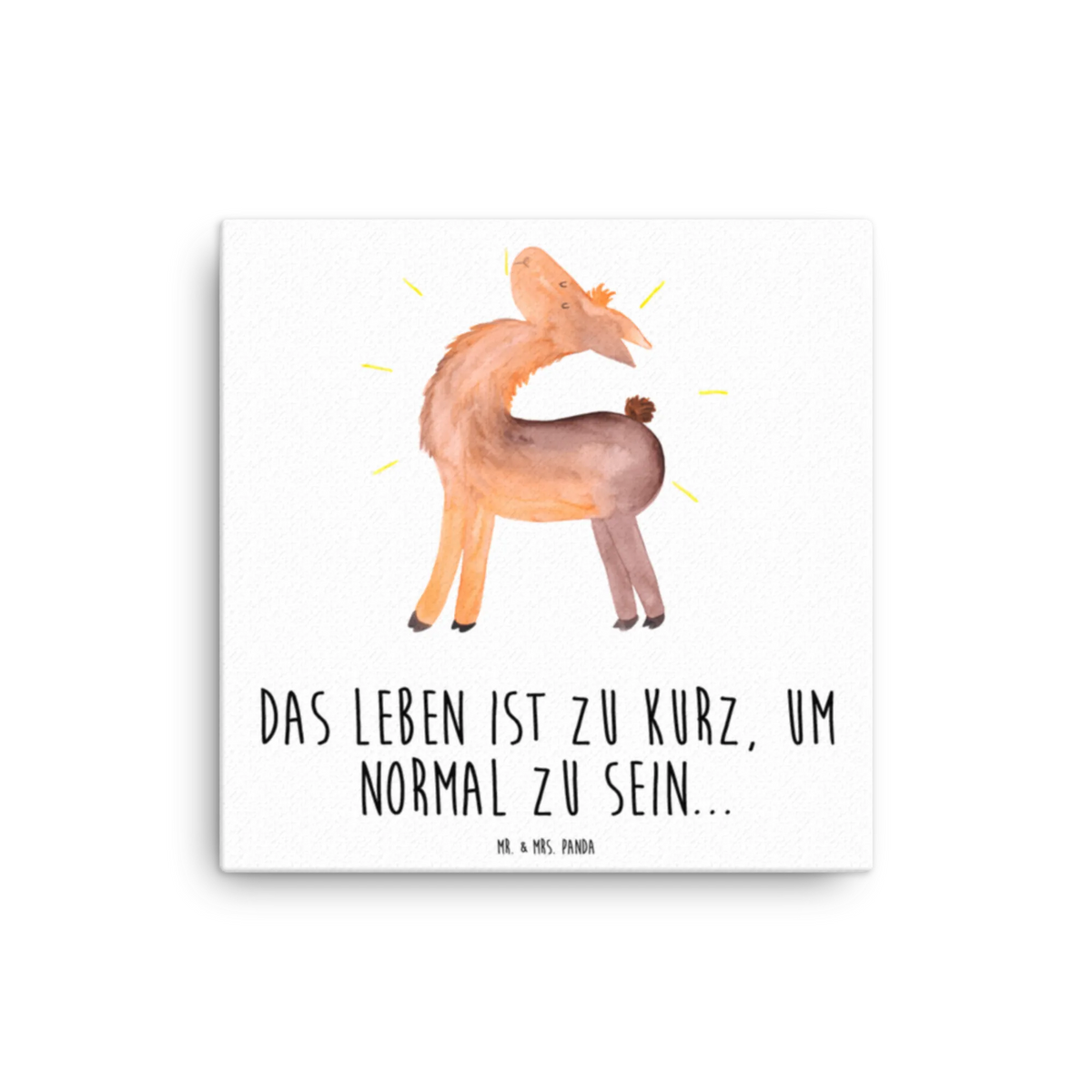 Leinwand Bild Lama Stolz Kunstdruck, Leinwand, Lama, Alpaka, Anders, Stolz, Kumpel, Beste Freundin, Freundinnen, Lamas, Neustart, Familie, Hippie, Außenseiter, Freundin, Family