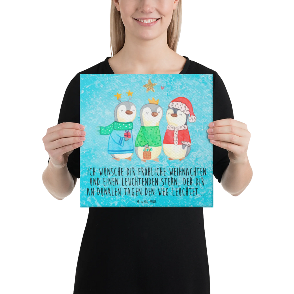 Canvas picture wintertime Holy Three Kings Dekoration, Bild, Wanddeko, Leinwand, Kunstdruck, Winter, Weihnachten, Weihnachtsdeko, Nikolaus, Advent, Heiligabend, Wintermotiv, Weihnachtsmann, Weihnachtszeit, Weihnachtstage, Heilige drei Könige