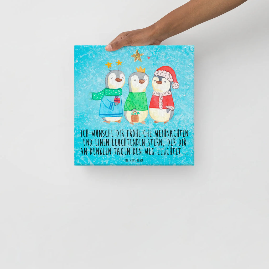 Canvas picture wintertime Holy Three Kings Dekoration, Bild, Wanddeko, Leinwand, Kunstdruck, Winter, Weihnachten, Weihnachtsdeko, Nikolaus, Advent, Heiligabend, Wintermotiv, Weihnachtsmann, Weihnachtszeit, Weihnachtstage, Heilige drei Könige