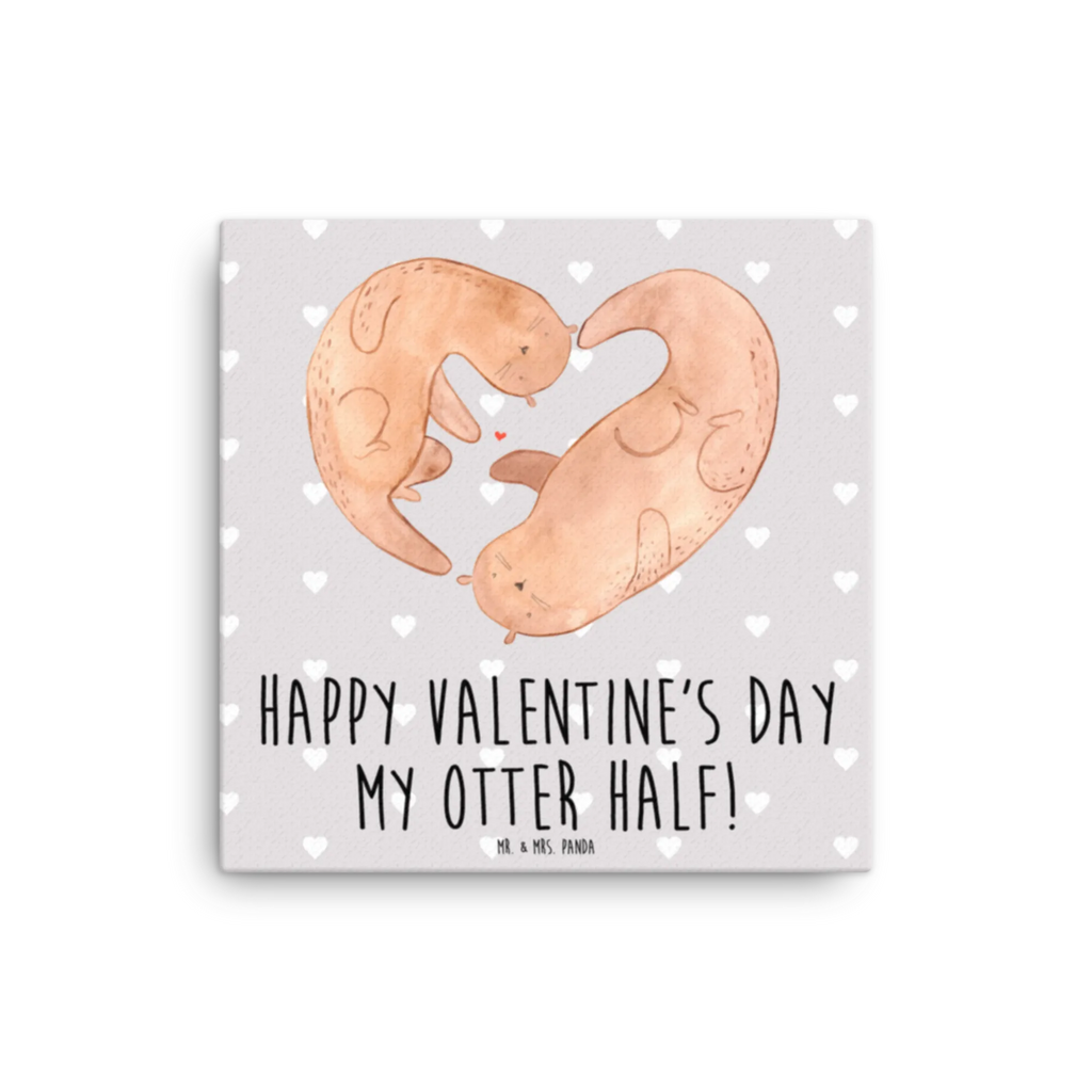Canvas picture otter valentine Leinwand, Kunstdruck, Verlobung, Partner, Ehemann, Ehefrau, Liebe, Heiraten, Liebesgeschenk, Heiratsantrag, Hocheitstag, Freundin, Jahrestag, Freund, Hochzeitstag, Geschenk für Freundin, Geschenk für Frauen, Valentinstag, für Ehemann, Mitbringsel, Liebesbeweis, Geschenk für Partner, für Männer