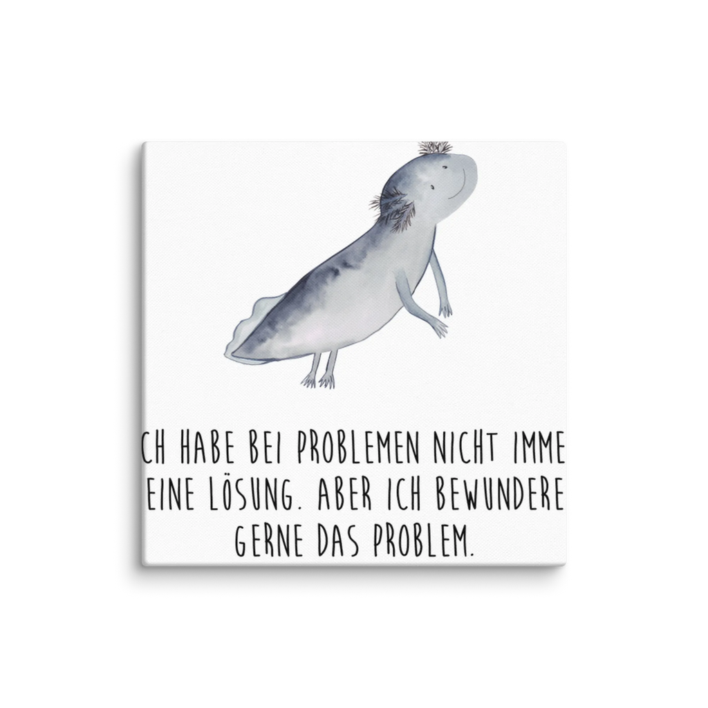 Canvas picture ajolotl pływanie Kunstdruck, Leinwand, Molch, Axolotl, Lurche, Lösungen, Problem, Schwanzlurch, Lurch, Probleme, Motivation, Axolot