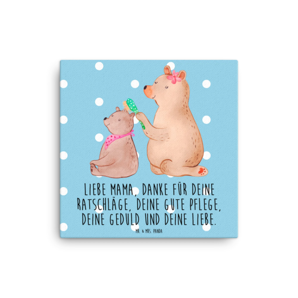 Leinwand Bild Bär Kind Kunstdruck, Leinwand, Vatertag, Schwester, Muttertag, Bruder, Papa, Mama, Oma, Opa, Familie, Mutter, Mutti, Geschenk
