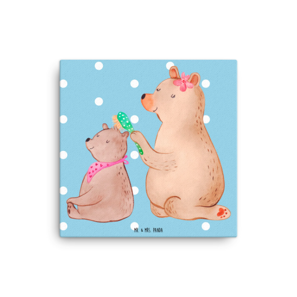 Leinwand Bild Bär Kind Kunstdruck, Leinwand, Vatertag, Schwester, Muttertag, Bruder, Papa, Mama, Oma, Opa, Familie, Mutter, Mutti, Geschenk