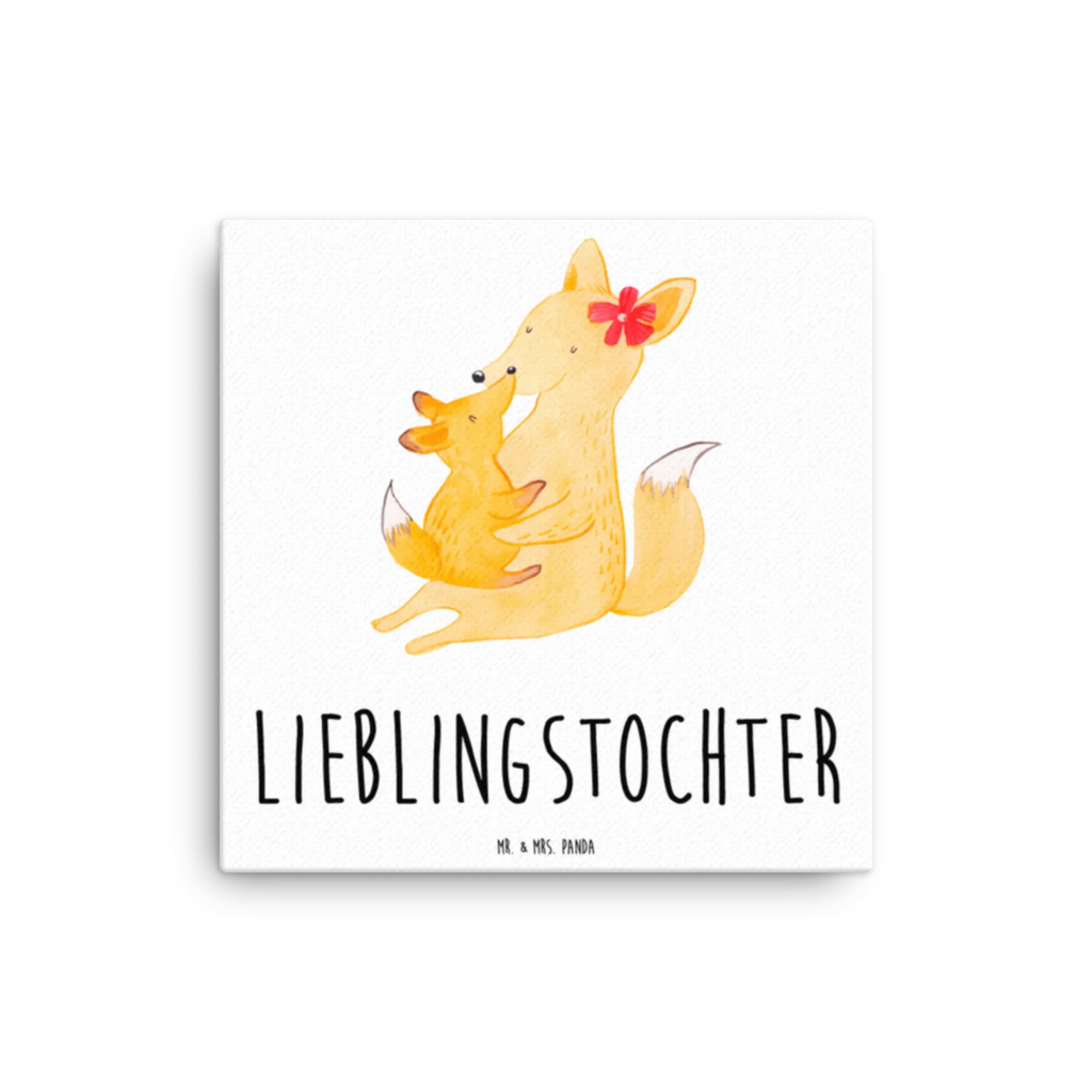 Canvas picture Fox mummy Leinwand, Kunstdruck, Vatertag, Oma, Mama, Bruder, Schwester, Familie, Muttertag, Papa, Opa, Beste Tochter, Tochter, Geschenk, Mutter, Lieblingstochter