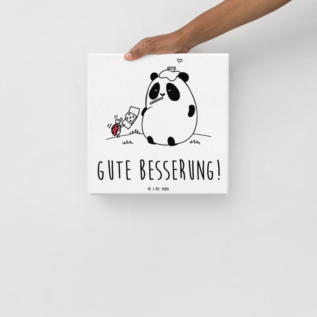 Leinwand Bild Easy & Peasy Gute Besserung Leinwand, Wanddeko, Dekoration, Bild, Kunstdruck