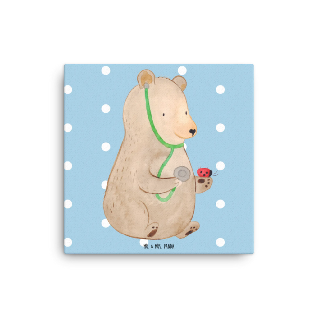 Canvas picture bear Physician Kunstdruck, Leinwand, Bär, Teddybär, Teddy, Ärztin, Professor, Doktorin, Arzt, Professorin, Doktor