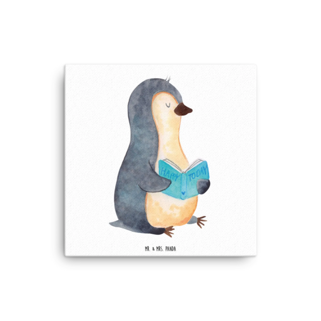 Canvas picture Penguin A book Kunstdruck, Leinwand, Pinguin, Pinguine, Ferien, Lesen, Bücherwurm, Urlaub, Faulenzen, Freizeit, Buch, Nichtstun