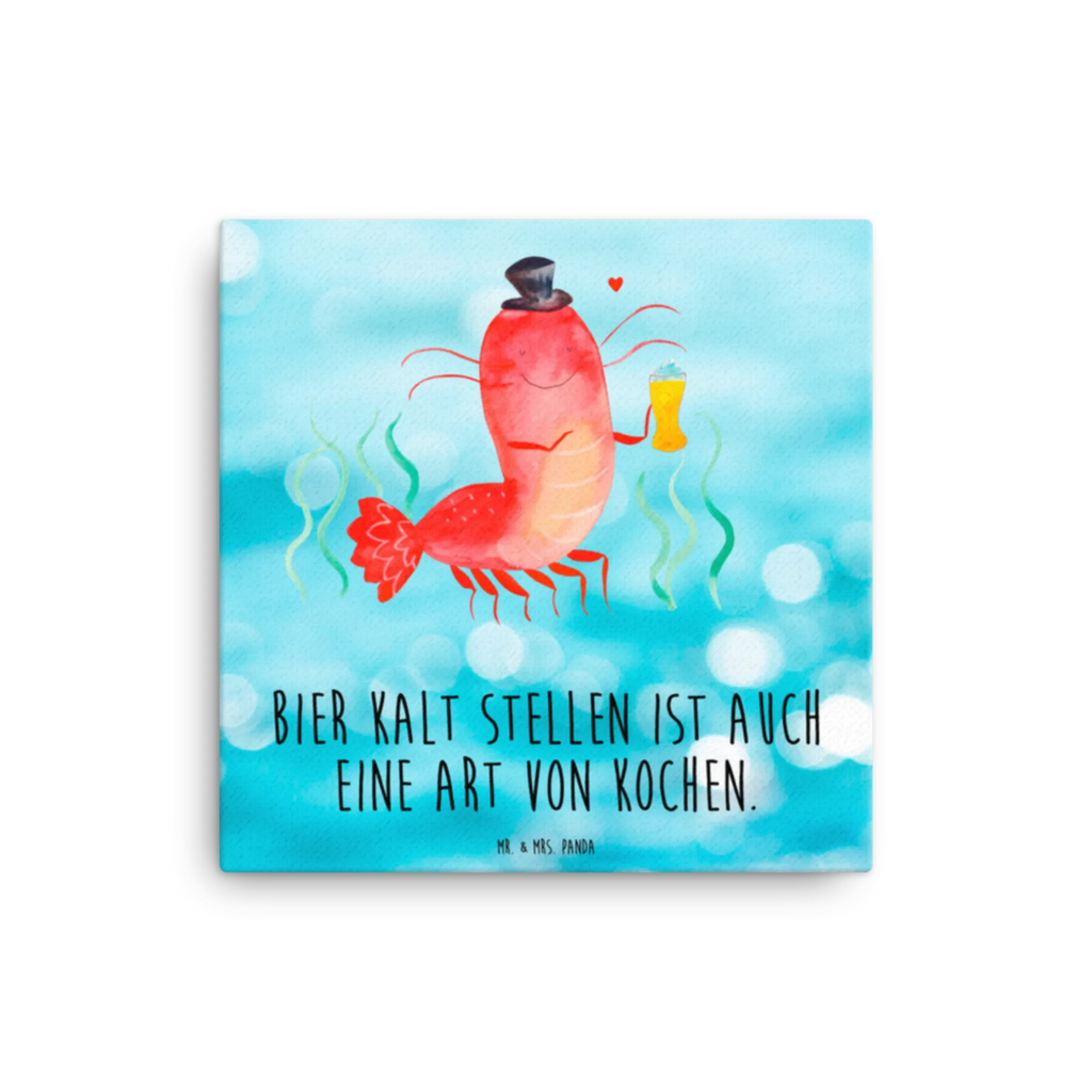 Canvas picture lobster Wheat Leinwand, Kunstdruck, Urlaub, Meerestiere, Meer, Garnelen, Bier, Junggeselle, Junggesellin, Wirtschaft, Männerhaushalt, Kochen, Garnele, Bierliebhaber, Gasthaus, Kneipe