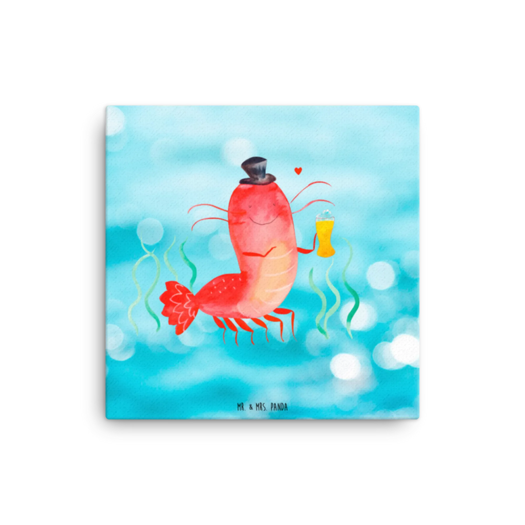 Canvas picture lobster Wheat Leinwand, Kunstdruck, Urlaub, Meerestiere, Meer, Garnelen, Bier, Junggeselle, Junggesellin, Wirtschaft, Männerhaushalt, Kochen, Garnele, Bierliebhaber, Gasthaus, Kneipe