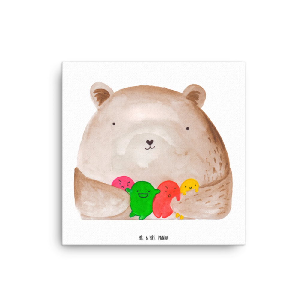 Leinwand Bild Bär Gefühl Kunstdruck, Leinwand, Teddybär, Teddy, Bär, Durchgedreht, Wahnsinn, Verrückt