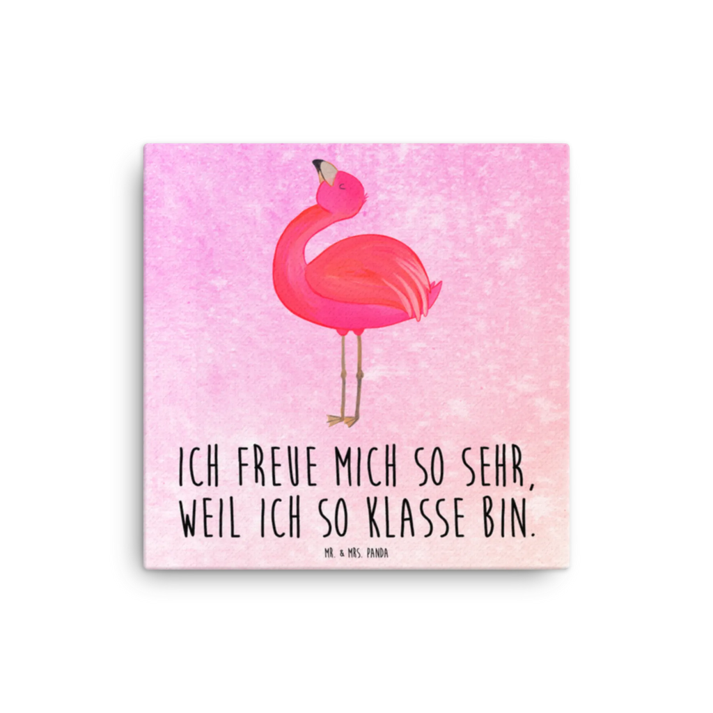 Canvas picture flamingo Proud Leinwand, Kunstdruck, Flamingo, Beste Freundin, Freundin, Mama, Freude, Stolz, Selbstliebe, Selbstakzeptanz, Schwester, Tochter
