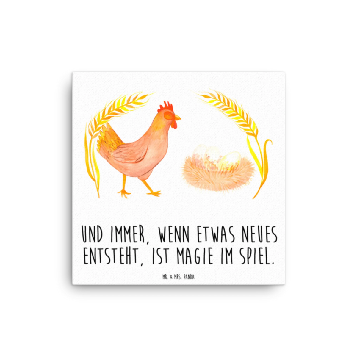 Leinwand Bild Huhn Stolz Leinwand, Kunstdruck, Bauernhof, Hoftiere, Landwirt, Landwirtin, Geburt, Hof, Magie, Schwangerschaft, Motivation, Landleben, Henne, Hühner, Hahn, Eier, Spruch