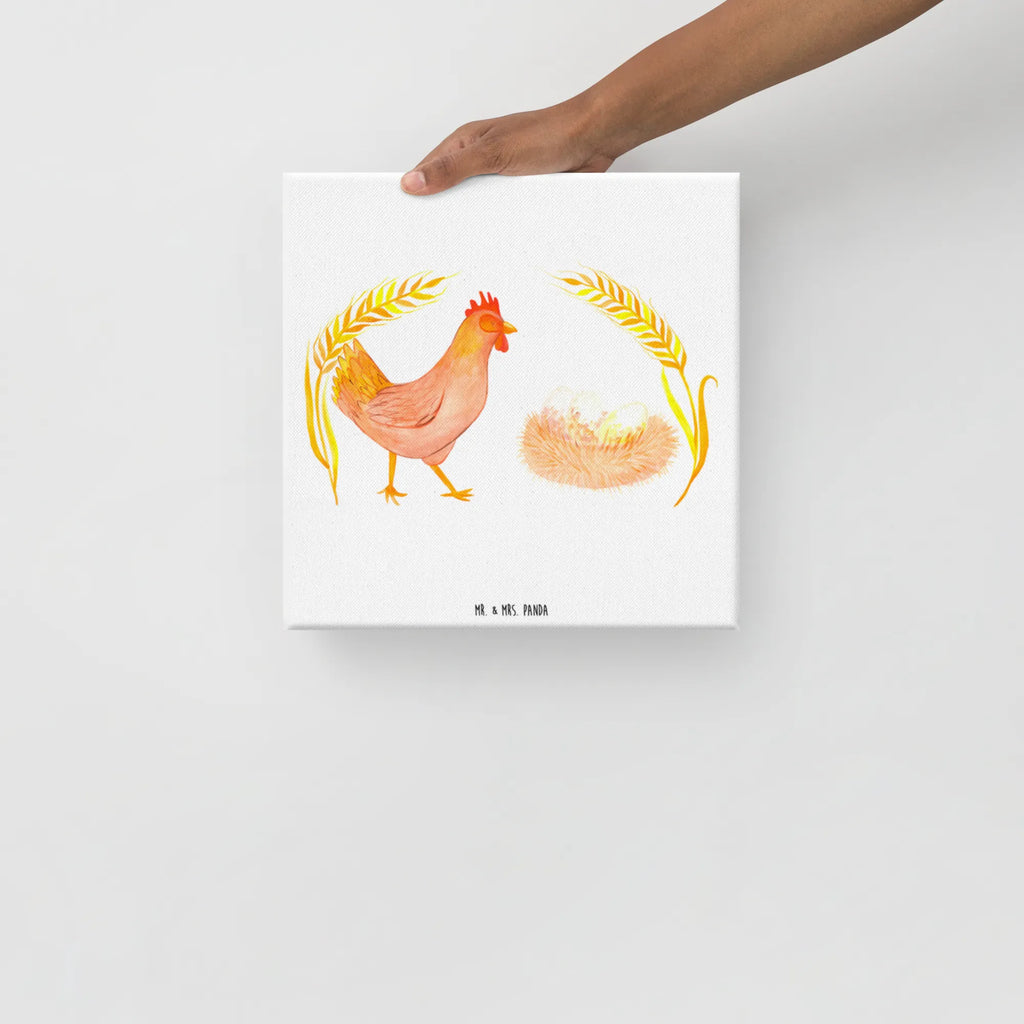 Canvas picture Chicken Proud Kunstdruck, Leinwand, Bild, Wanddeko, Landwirt, Landwirtin, Bauernhof, Hoftiere, Schwangerschaft, Landleben, Motivation, Geburt, Hahn, Magie, Hühner, Hof, Henne, Eier, Spruch