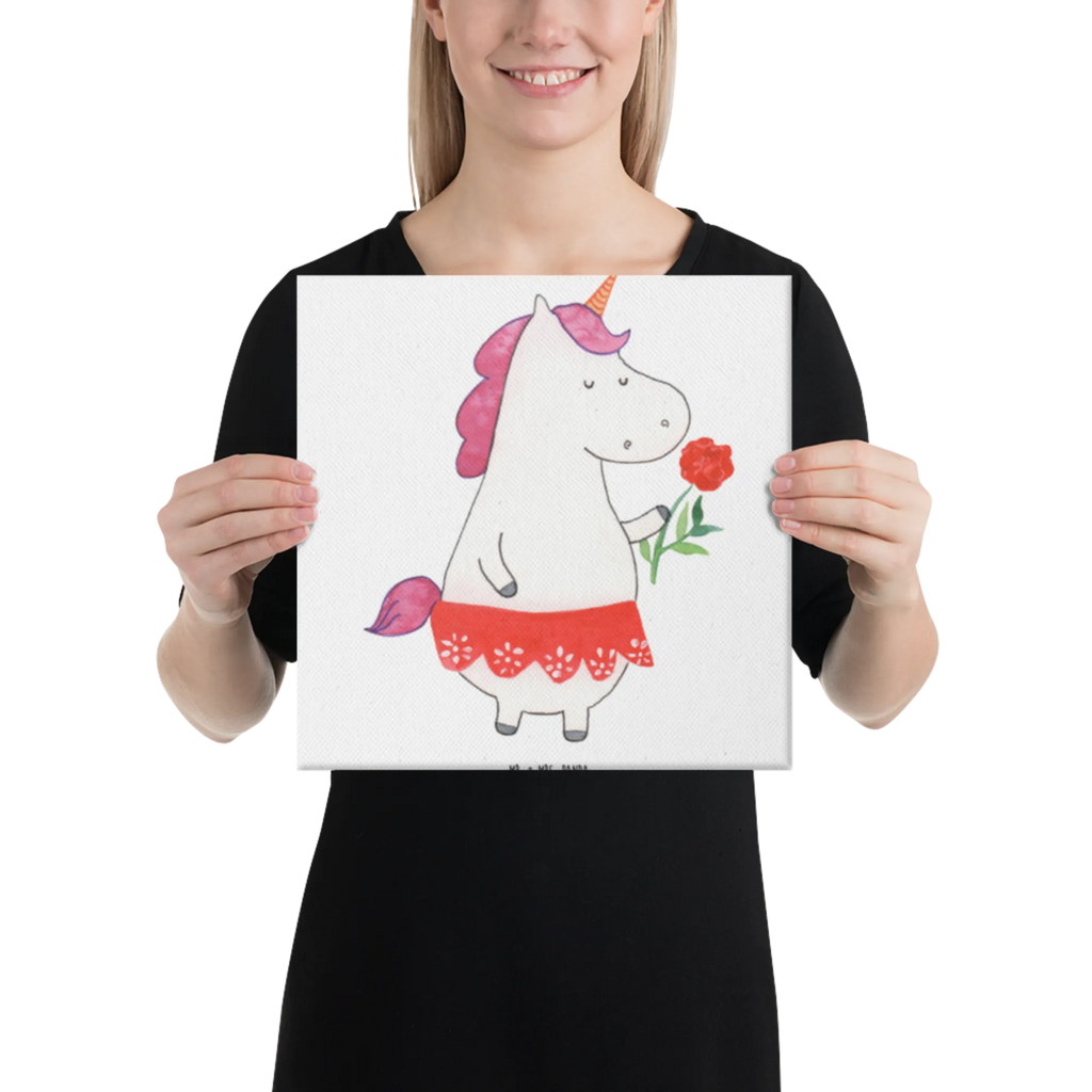 Leinwand Bild Einhorn Dame Wanddeko, Bild, Dekoration, Kunstdruck, Leinwand, Einhorn, Einhörner, Einhorn Deko, Unicorn, Trennung, Bachelor, Bachelorette, feine Dame, Dame, Lady, Freundin, Abfuhr, Schluss machen, Frau
