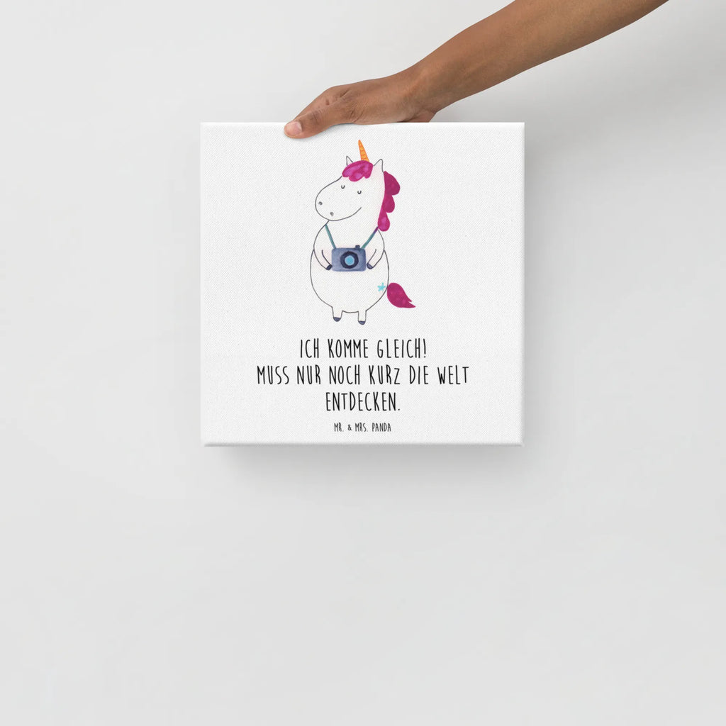 Canvas picture unicorn photographer Bild, Dekoration, Leinwand, Kunstdruck, Wanddeko, Einhorn, Einhörner, Einhorn Deko, Unicorn, Weltenbummler, Reise, Tourist, Städtereise, Kamera, Fotograf, Reisen, Weltreise, Fotografie, Urlaub, Kurztrip