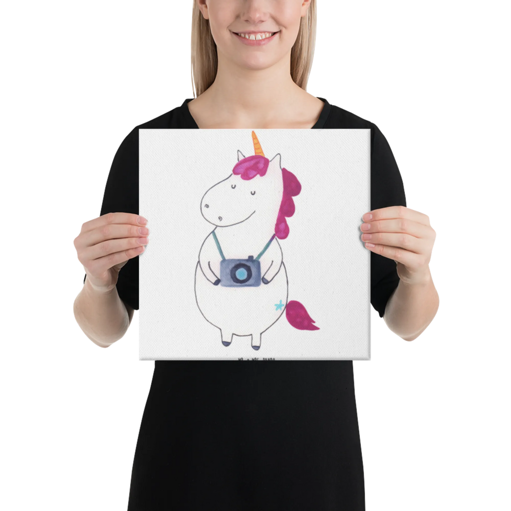 Canvas picture unicorn photographer Bild, Dekoration, Leinwand, Kunstdruck, Wanddeko, Einhorn, Einhörner, Einhorn Deko, Unicorn, Weltenbummler, Reise, Tourist, Städtereise, Kamera, Fotograf, Reisen, Weltreise, Fotografie, Urlaub, Kurztrip