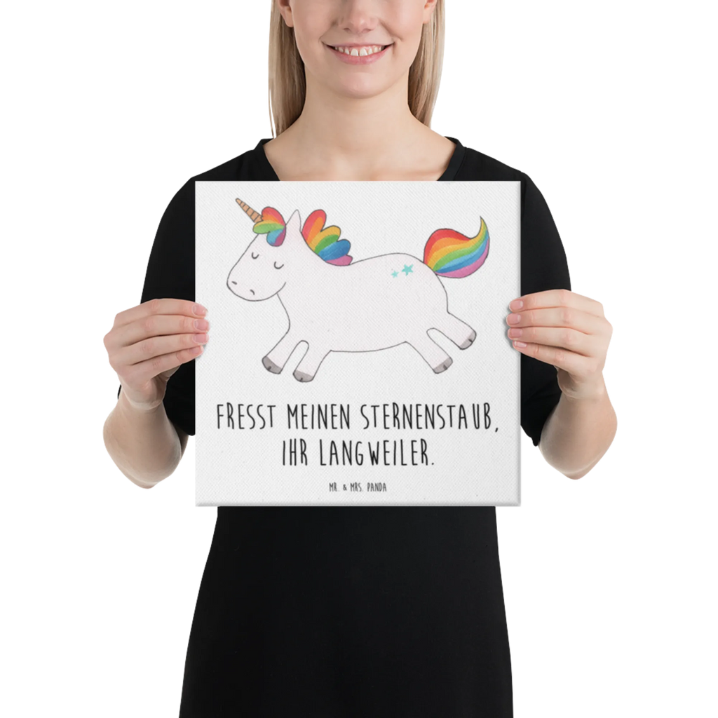 Canvas picture unicorn happy Wanddeko, Dekoration, Leinwand, Kunstdruck, Bild, Einhorn, Einhörner, Einhorn Deko, Unicorn, witzig, Lachen, Spaß, spannend, glücklich, Lächeln, Lebensfreude, Freude, fröhlich