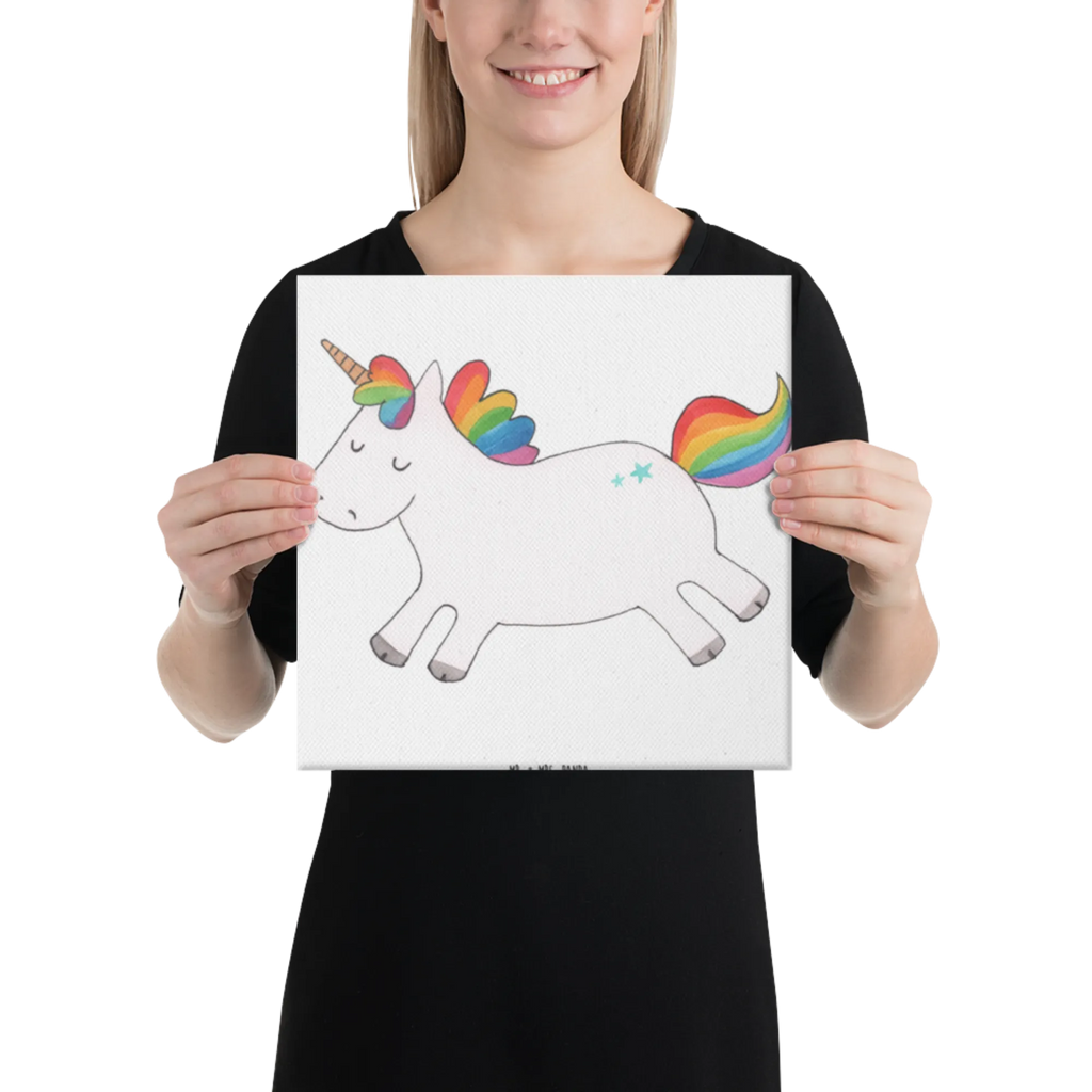 Canvas picture unicorn happy Wanddeko, Dekoration, Leinwand, Kunstdruck, Bild, Einhorn, Einhörner, Einhorn Deko, Unicorn, witzig, Lachen, Spaß, spannend, glücklich, Lächeln, Lebensfreude, Freude, fröhlich