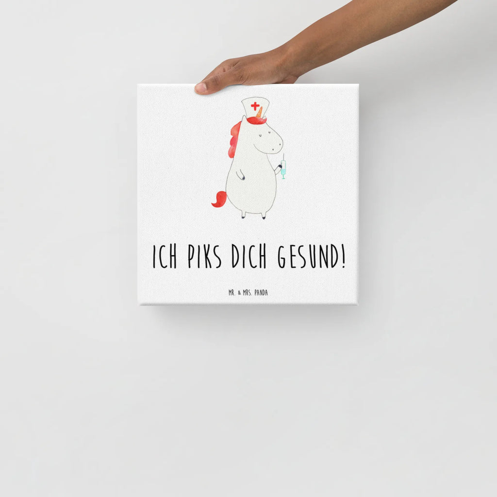 Canvas picture unicorn Nurse Leinwand, Bild, Kunstdruck, Wanddeko, Dekoration, Einhorn, Einhörner, Einhorn Deko, Unicorn, Krankenschwester Geschenk, Krankenpfleger Geschenk, Krankenpflegerin, Krankenschwester Dankeschön, Krankenhaus, Ärztin Geschenk