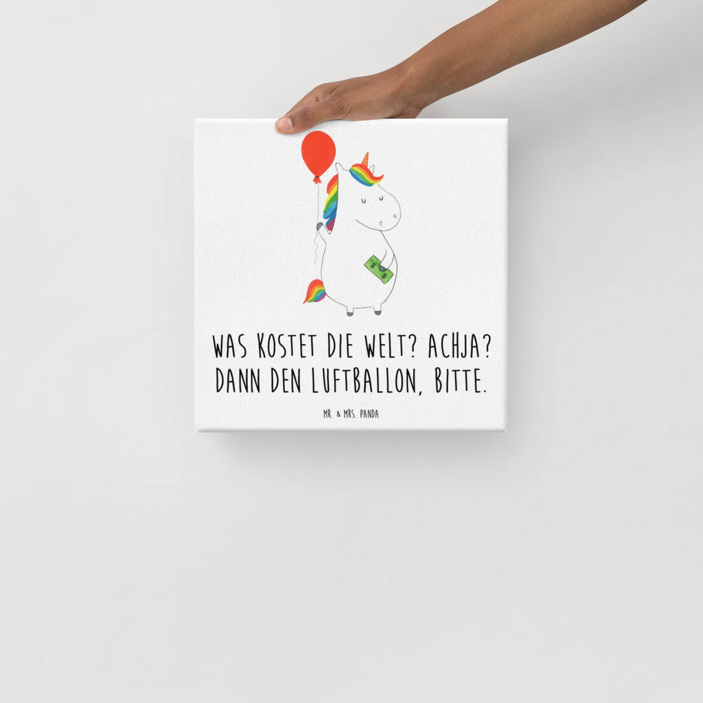 Canvas picture unicorn balloon Kunstdruck, Leinwand, Unicorn, Einhorn, Einhorn Deko, Einhörner, Geld, Freundin, Lebenslust, Geschenk, Luftballon, Freude