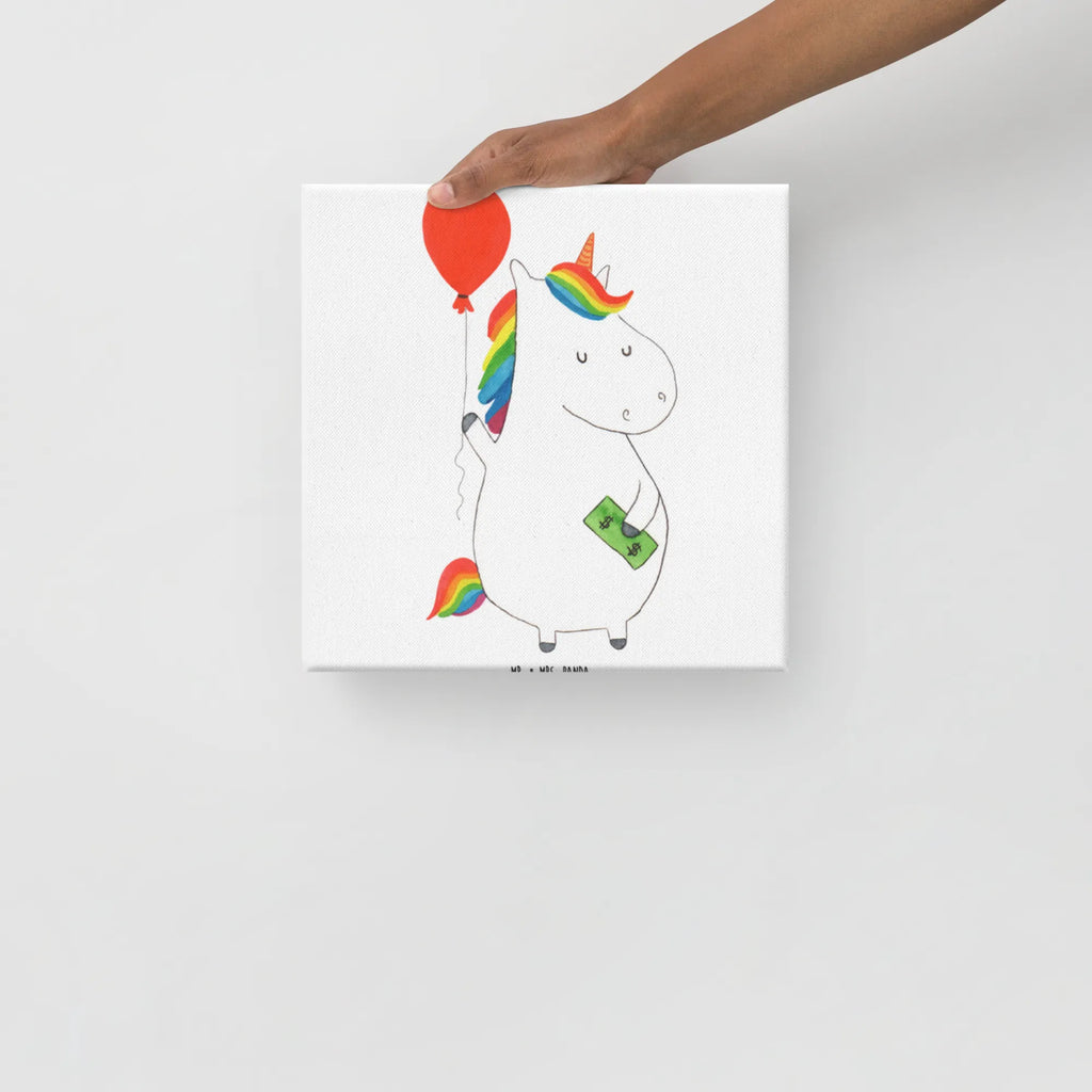 Canvas picture unicorn balloon Kunstdruck, Leinwand, Unicorn, Einhorn, Einhorn Deko, Einhörner, Geld, Freundin, Lebenslust, Geschenk, Luftballon, Freude