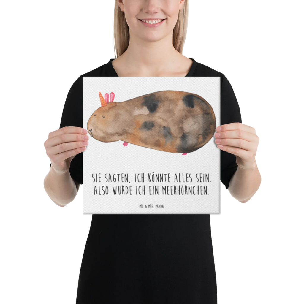 Canvas picture Jednorożec świnka morska Kunstdruck, Wanddeko, Dekoration, Bild, Leinwand, Einhorn, Einhörner, Einhorn Deko, Unicorn, Meericorn, Meerschwein, Meerschweinchen, Meerhörnchen