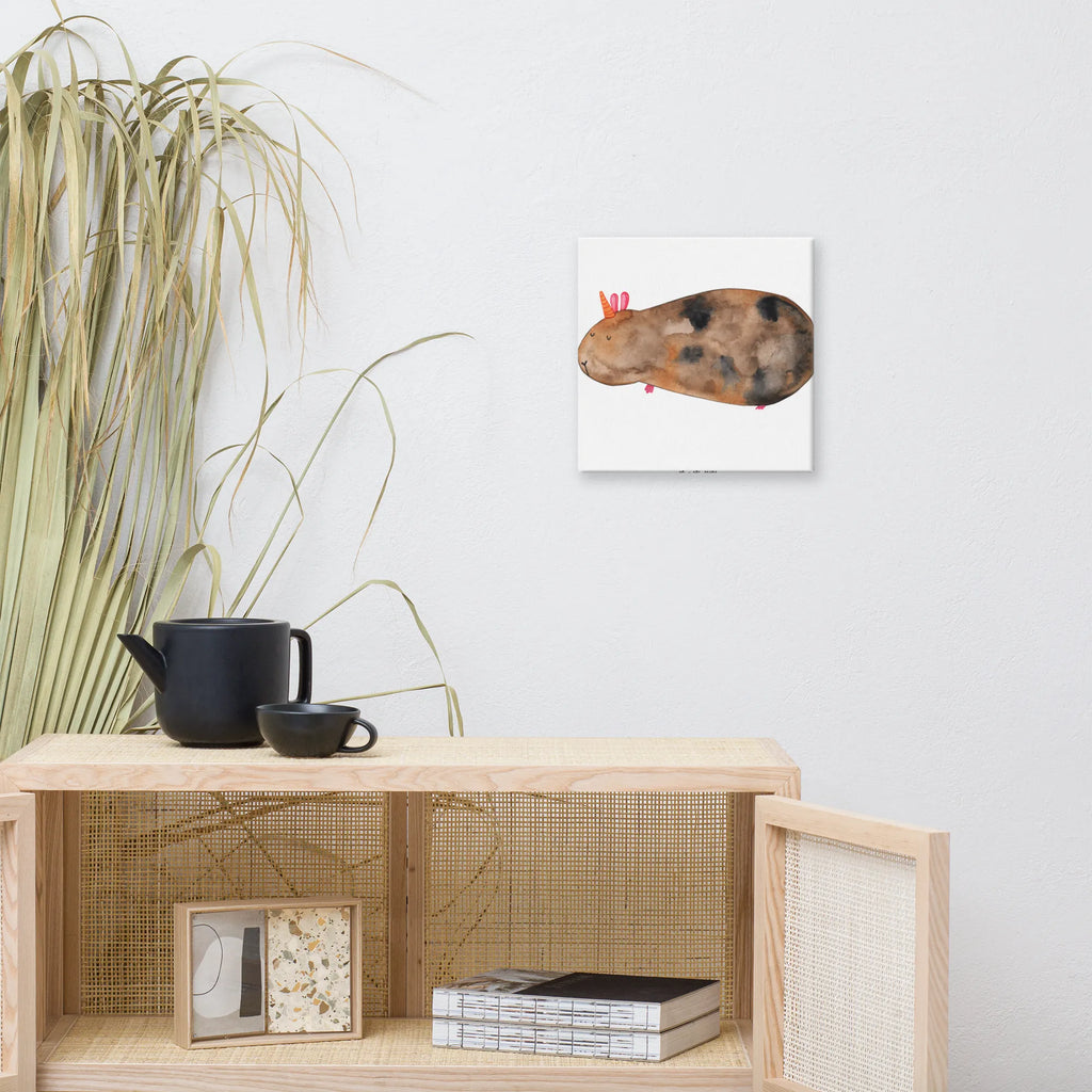 Canvas picture Jednorożec świnka morska Kunstdruck, Wanddeko, Dekoration, Bild, Leinwand, Einhorn, Einhörner, Einhorn Deko, Unicorn, Meericorn, Meerschwein, Meerschweinchen, Meerhörnchen