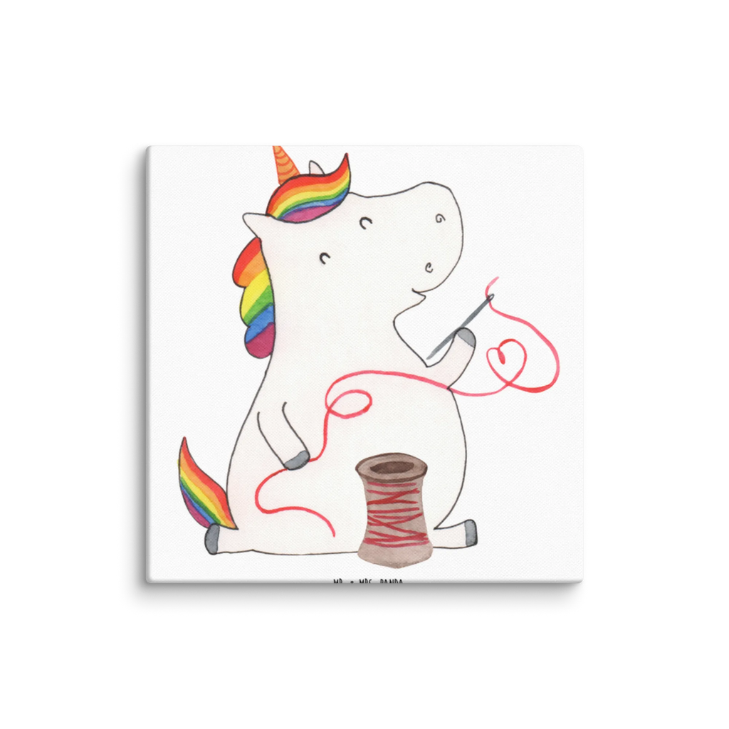Leinwand Bild Einhorn Näherin Kunstdruck, Leinwand, Unicorn, Einhorn, Einhorn Deko, Einhörner, Nähzimmer, Freundin, Nähen, Stricken, Häkeln, Basteln, Mädchen, Näherin