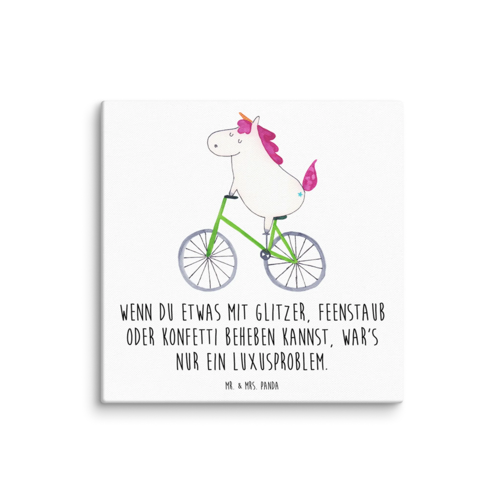Canvas picture unicorn cyclist Bild, Leinwand, Dekoration, Wanddeko, Kunstdruck, Einhorn, Einhörner, Einhorn Deko, Unicorn, Radfahren, Rad, Luxusproblem, Liebeskummer, Feenstaub, Konfetti, Bike, Kummer, Radfahrer