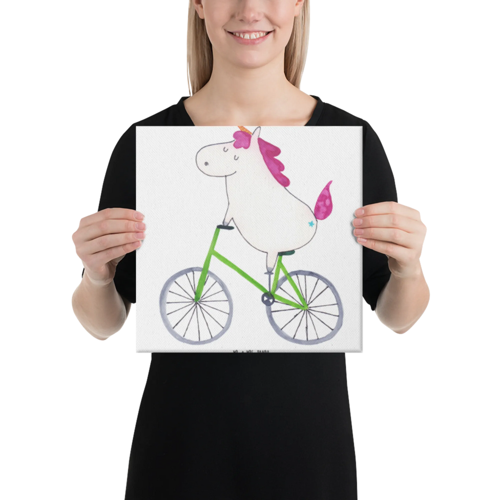 Canvas picture unicorn cyclist Bild, Leinwand, Dekoration, Wanddeko, Kunstdruck, Einhorn, Einhörner, Einhorn Deko, Unicorn, Radfahren, Rad, Luxusproblem, Liebeskummer, Feenstaub, Konfetti, Bike, Kummer, Radfahrer