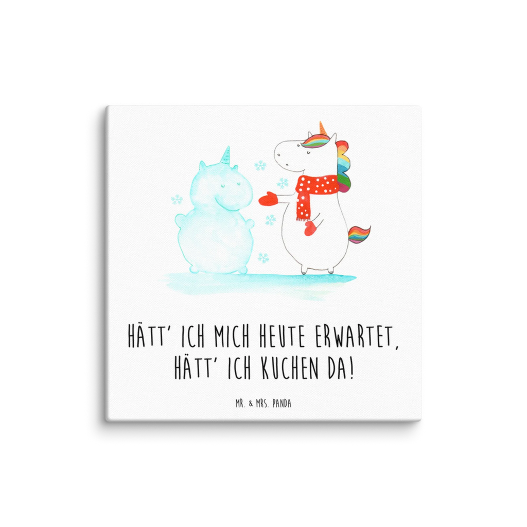 Canvas picture unicorn snowman Leinwand, Bild, Kunstdruck, Wanddeko, Dekoration, Einhorn, Einhörner, Einhorn Deko, Unicorn, Schneemann, Winter, Schnee, Kuchen, Weihnachten, kalt, Mütze, Handschuhe, X-Mas