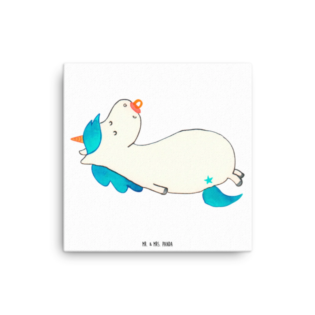 Canvas picture unicorn dummy Wanddeko, Kunstdruck, Dekoration, Bild, Leinwand, Einhorn, Einhörner, Einhorn Deko, Unicorn, Mama, Geschenk Geburt, Mutter, Säugling, Geburtstag, Baby, Geburt, Schnuller, Kleinkind