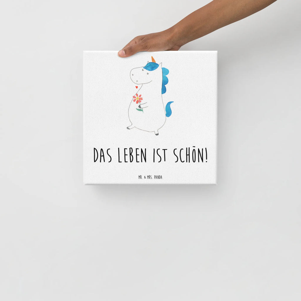 Canvas picture unicorn Stroll Leinwand, Kunstdruck, Unicorn, Einhorn, Einhorn Deko, Einhörner, Motivation, Freude, Spaziergang, Glitzer, Schwester, Gute Laune, Mutter, Blumen, Freundin