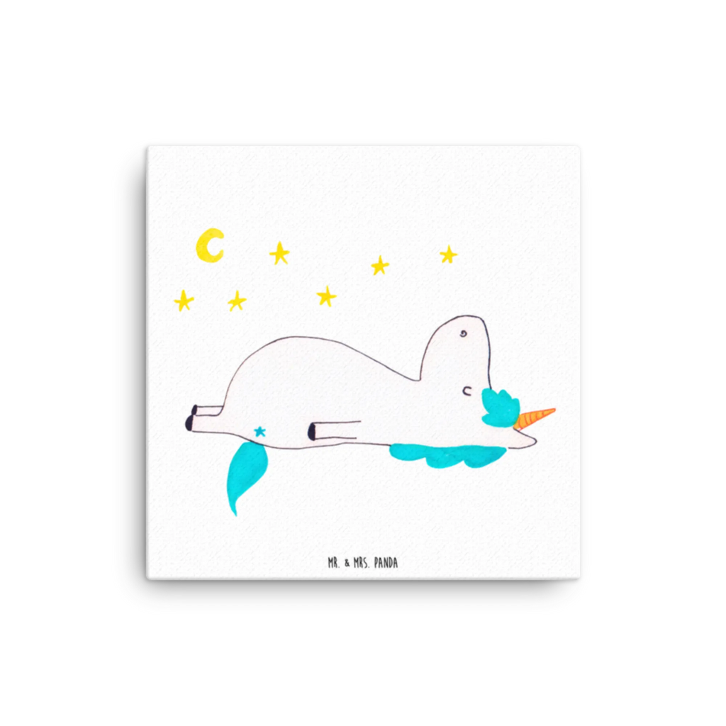 Leinwand Bild Einhorn Sternenhimmel Dekoration, Kunstdruck, Bild, Wanddeko, Leinwand, Einhorn, Einhörner, Einhorn Deko, Unicorn, Sterne, Sternenhimmel, Dachschaden, Verrückt