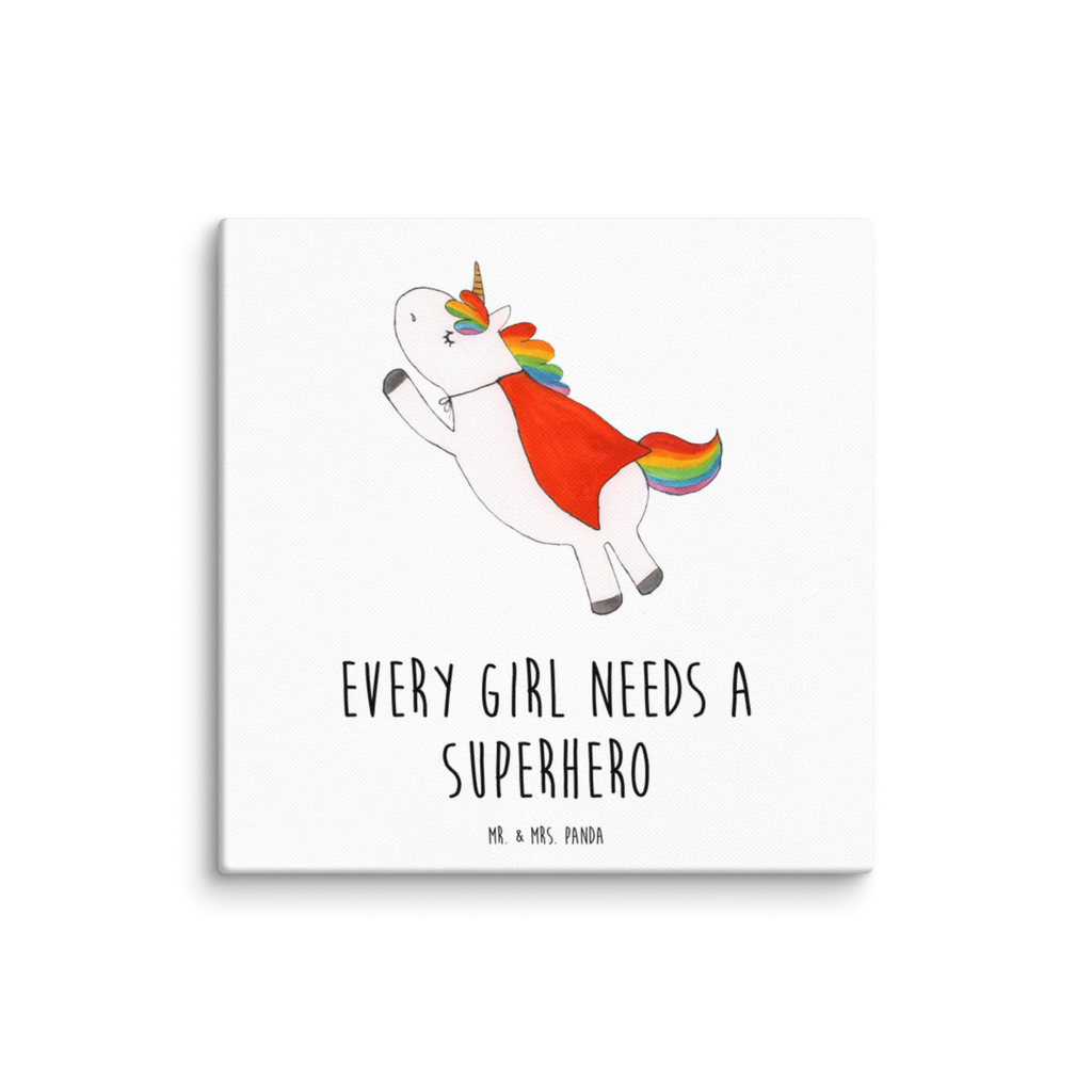 Leinwand Bild Einhorn Super Kunstdruck, Leinwand, Unicorn, Einhorn, Einhorn Deko, Einhörner, Traummann, Held, Geschenk, Girl, Superheld, Freundin, Mädchen