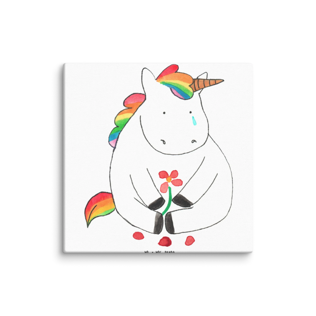 Leinwand Bild Einhorn Traurig Leinwand, Bild, Kunstdruck, Wanddeko, Dekoration, Einhorn, Einhörner, Einhorn Deko, Unicorn, Glitzer, Trösten. Freundschaft, Freunde, Liebe, Trauer, Grußkarte, Blume